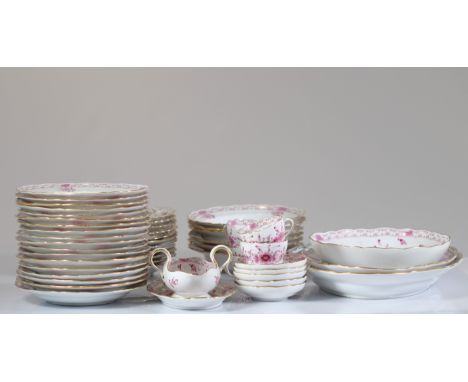  Meissen part of service mark with crossed swords - Sizes: Divers - Weight (K): 21kg - Condition: at first sight - good condi