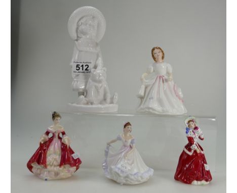A collection of Royal Doulton Lady figures to include Southern Belle HN3174, Amanda HN2996, Christmas Morn HN3212 and Ninette