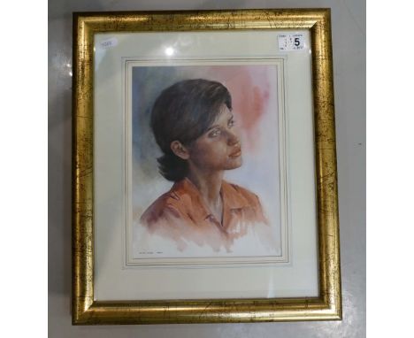 Wilfred Glyndon May Portrait 45 x 40cm.