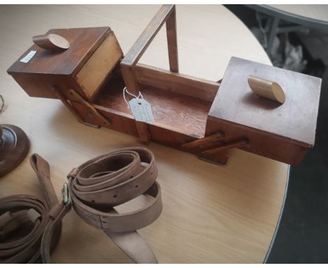 A Collection of First World War and Second World War Collectables to include a lamp base possibly from a Spitfire Prop, a Sew