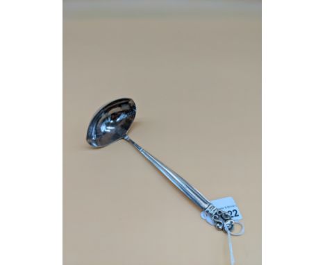 Sterling Silver Denmark ladle produced by Georg Jensen [85grams] [19.5cm in length] [Will post] 