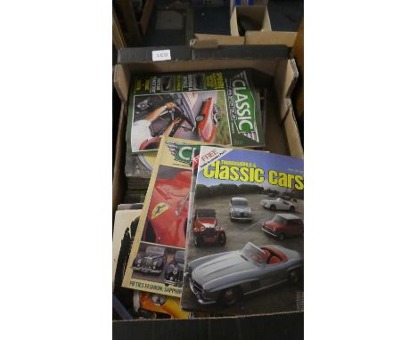 A Collection of Various Classic Car Magazines c.1980's 