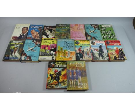 A Collection of Sixteen Vintage Book, Most with Dust Covers 