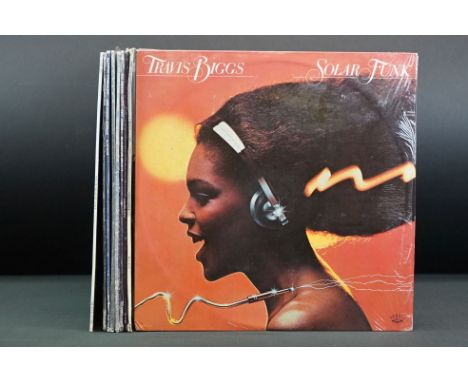 Vinyl - Soul Jazz / Jazz Funk / Jazz - 9 US original pressings albums to include : Travis Biggs - Solar Funk, Bobbi Humphrey 