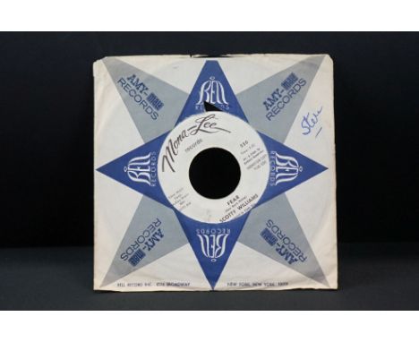 Vinyl - Northern Soul - Scotty Williams - Fear / I Ain’t Nobody Without You (1968, USA original 1st pressing promo, Mona Lisa