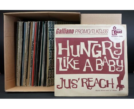 Vinyl - Acid Jazz - over 40 UK Acid Jazz 12” including Rarities, Promos and Test Pressings and many released on Acid Jazz Rec