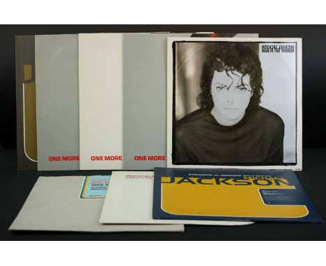Vinyl - Michael Jackson - 8 UK Promo Only 12”. to include XPR 3746 (2 Copies), XPR 3030, Man In The Mirror (Promo Gold Stampe