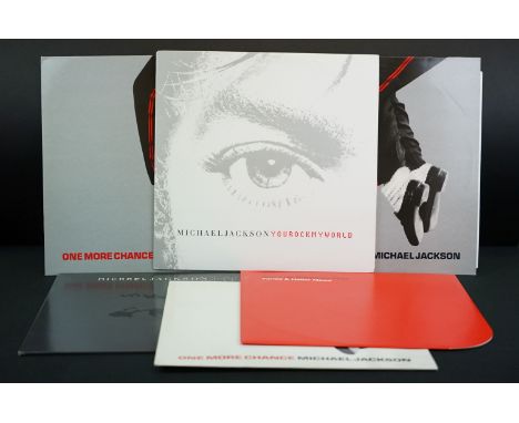 Vinyl - Michael Jackson - 5 UK Promo Only 12” + 1 Limited edition 12”. to include XPR 3746 (2 Copies), EAS 24918, XPR 3135, X
