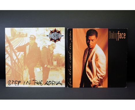 Vinyl - Hip Hop - 2 Original UK 1st pressing albums.  Babyface - For The Cool In You (1993 Uk 1st pressing PROMO COPY, Epic R