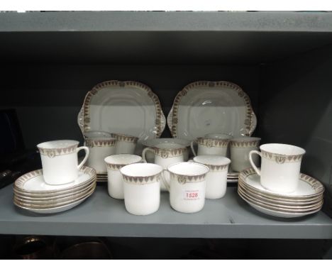 A part tea service by Fenton bone china