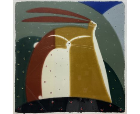 Govinder Nazran (British 1964-2008): 'Me &amp; My Brother', limited edition giclée print no.182/295, signed titled and number
