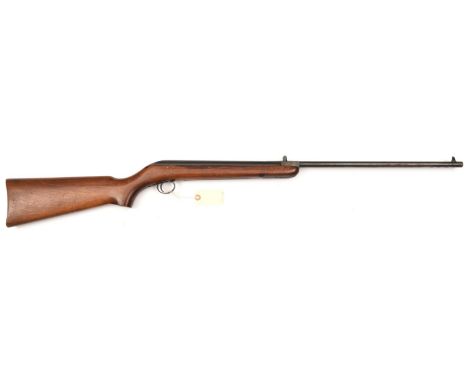 A .177” BSA Cadet Major air rifle, number CA 68087 (1949-55), with very clear air chamber etching and ‘BSA’ in rectangle stam