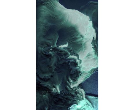 1985 Istanbul (Türkei) - lebt und arbeitet in Los Angeles Pacific Ocean B. 2022. Videoinstallation. KI-basiertes Video in Far