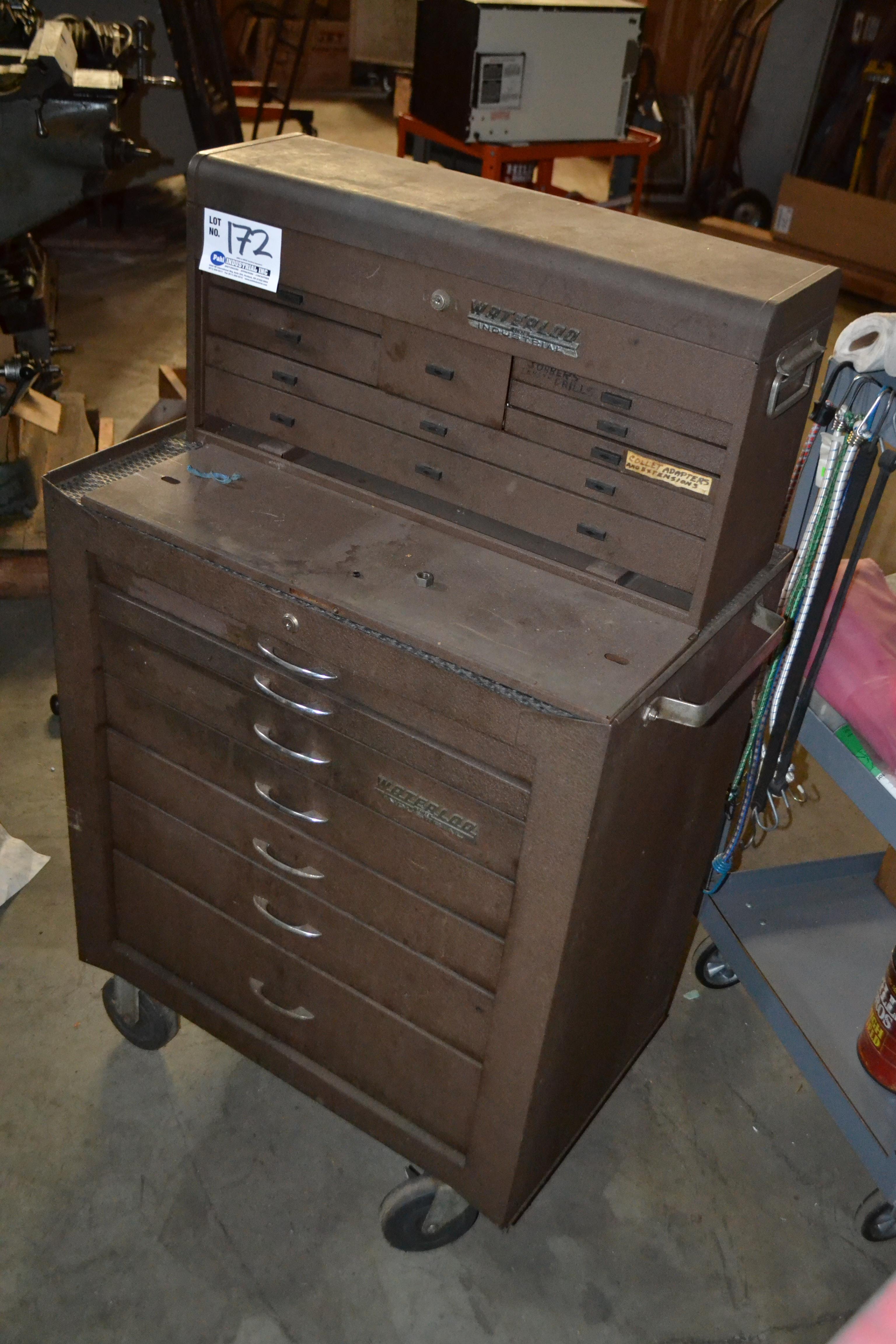 Waterloo 2 piece 15 drawer Tool Chest on casters