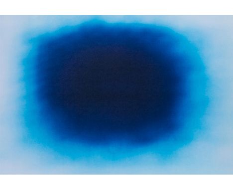 δ Anish Kapoor (b.1954)Breathing Blue (2020)Digital print in colours, 2020, numbered from the edition of 100, on 350gsm wove 