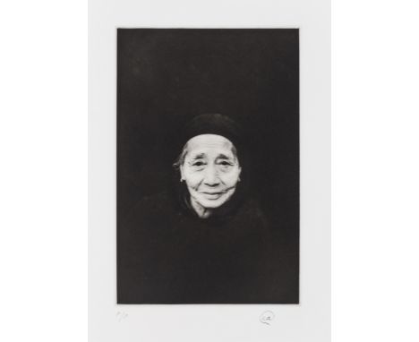 Eve Arnold (1912-2012)Retired Worker, Guelin, China, 1979Cibachrome print, 2002, initialled inscribed P/P in pencil, a printe