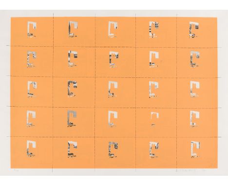 δ Dieter Roth (1930-1998)German Cities (Dobke 137-141)The scarce complete set of five screenprints with offset planograph in 