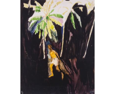 δ Peter Doig (b.1959)FishermanDigital pigment print in colours, 2014, signed, dated and numbered from the edition of 500 in s