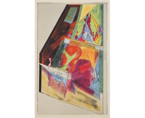 JACQUES VILLON (FRENCH, 1875-1963)Le Fauteuilsigned and inscribed in pencil 'Jacques Villon epreuve d'artiste' (in lower marg