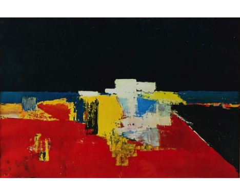 AFTER NICOLAS DE STAËL (FRENCH, 1914-1955)Untitled (Paysage)numbered in pencil '26/150' (in lower margin)offset lithograph pr