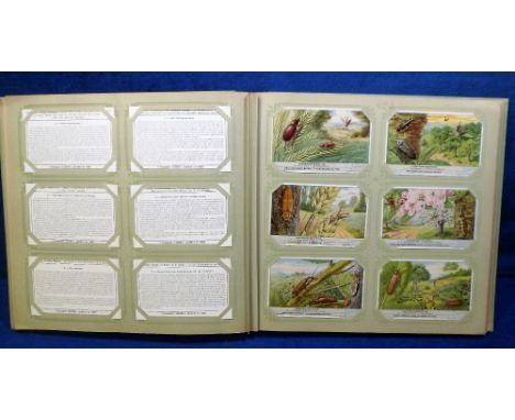 Trade cards, Liebig, vintage Liebig album containing a collection of 48 sets &amp; one parts set (5/6), all 1950's issues set