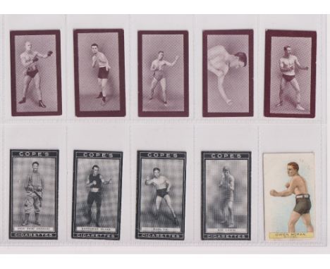 Cigarette cards, Sport, a collection of 53 sport related cards, Wills (Scissors) Boxers (1), British Army Boxers (6), Cope's 