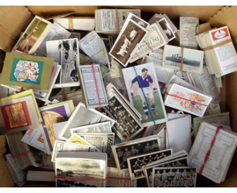 Cigarette &amp; trade cards, large accumulation of sets, part sets &amp; odds, many different manufacturers &amp; series inc.
