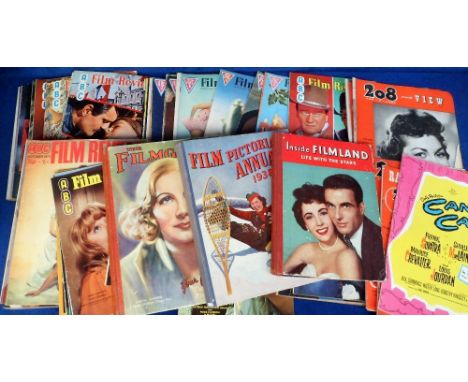 Cinema &amp; Entertainment, a collection of 35+ issues of Film Review 1955 to 1975, 19 issues of 'Two-O-Eight' (Radio Luxembo