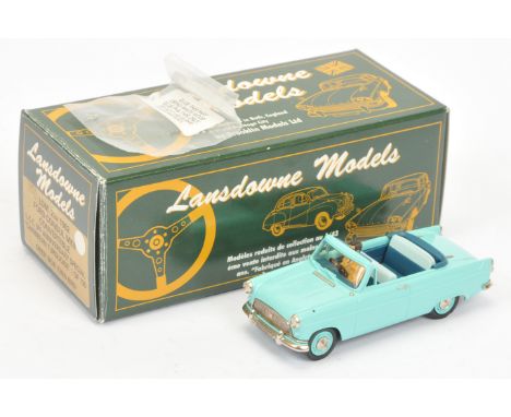 Lansdowne LDM23X 1962 Ford Consul Mk.II Convertible - Lansdowne Collectors Club 3rd Anniversary Special, Caribbean turquoise,