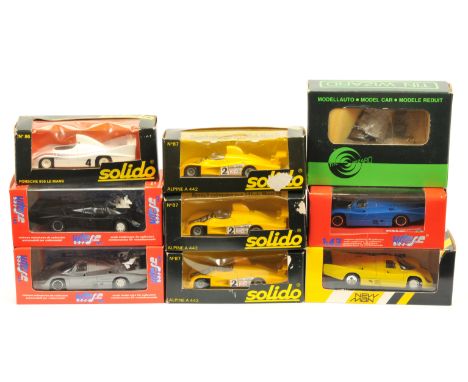 Solido, Tin Wizard &amp; Vitesse group of cars - Including (1) REF 317 Porsche 956 Le Mans 1984 No.21; (2) Tin Wizard made in