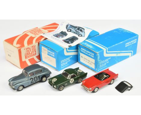 Enco Models &amp;Provence Moulage (resin) - (1) Enco Models Sunbeam Alpine, Tiger, white metal - red with black interior (roo