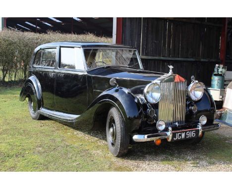 1947 Rolls-Royce Silver Wraith Sedanca de Ville by H.J.Mulliner , Chassis WTA49, Registration JGW916 ( to be applied for ) - 