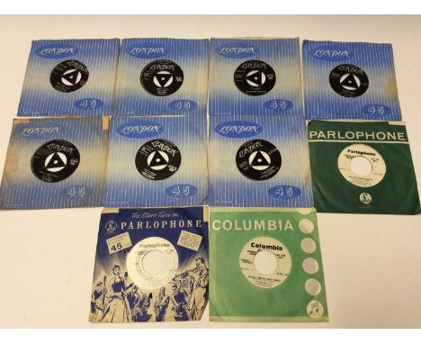 Collection of excellent condition singles which have been in storage for 50 years including Jack Scott (8626), Bobby Day (872