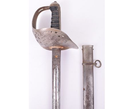 Victorian 1897 Pattern Royal Engineers Officers Sword Attributed to Sir Matthew Nathan CMG, KCMG, CB, blade by Henry Wilkinso