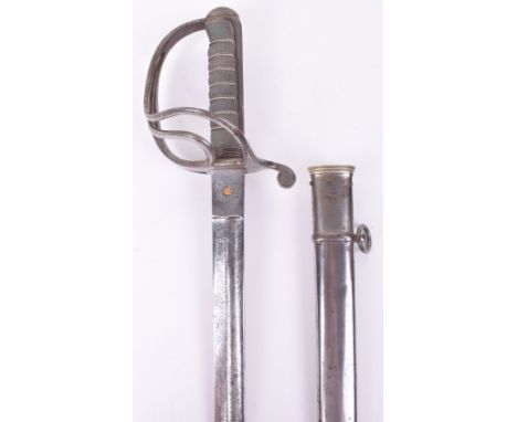 Good Late Victorian 1821 Pattern Light Cavalry Officers Sword of the Ayrshire Yeomanry Cavalry by Henry Wilkinson, Pall Mall,