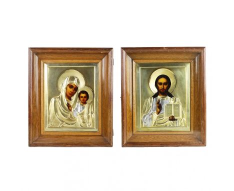 A wedding pair of icons created at the turn of the 19th and 20th centuries in Moscow is an outstanding example of Russian ico