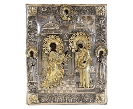 The icon of the Annunciation is an outstanding work of the Russian icon-painting tradition of the first half of the 19th cent
