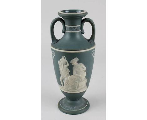 Villeroy &amp; Boch Phanolith-Vase, Entwurf Johann Baptist Stahl (Oberbetschdorf 1869 - 1932 Keuchingen), amphorenförmiger Va