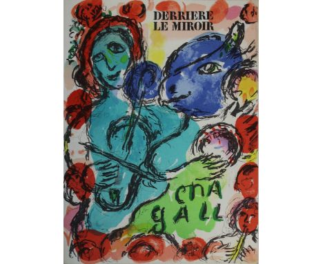 Chagall, Marc (Ljosna 1887 - 1985 Saint-Paul-de-Vence), Ein Heft "Derrier le Miroir", No 198 - Mai 1972, Maeght Éditeur, Pari