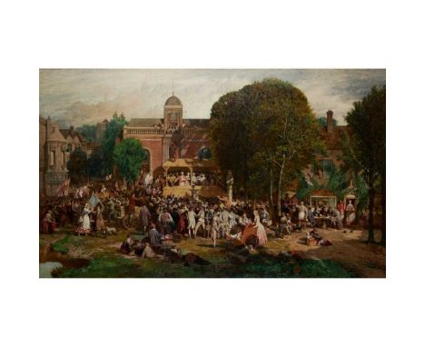 Signed with initials, oil on canvas74cm x 122cm (29in x 48in)Exhibited: Birmingham Society of Artists 1867Footnote: Note: Joh