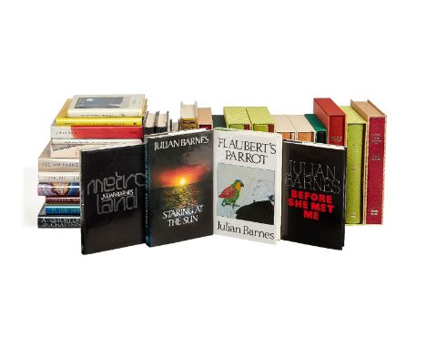 ƟJulian Barnes, Works, first and limited editions, most signed by the author [most London, 1980-2016]a group of 30 volumes, c