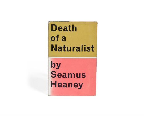 ƟSeamus Heaney, Death of a Naturalist, first edition, signed by the author [London, Faber and Faber, 1966] complete, title si