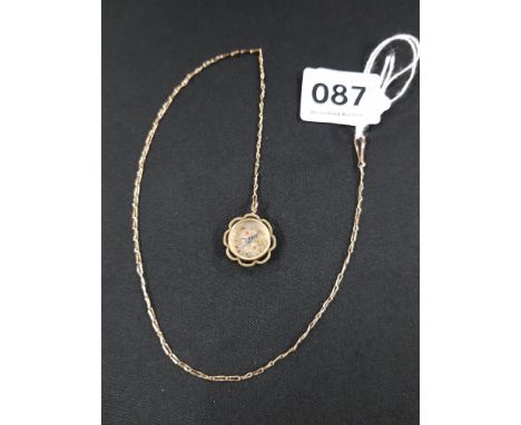 VICTORIAN COMPASS &amp; CHAIN