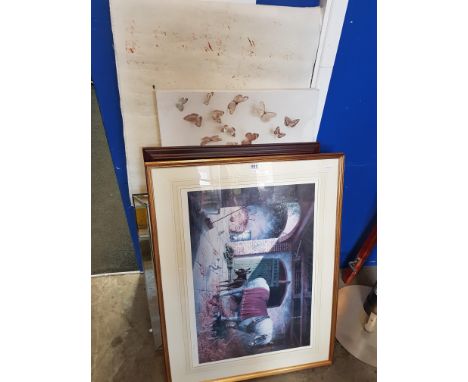 12 VARIOUS PRINTS/PICTURES