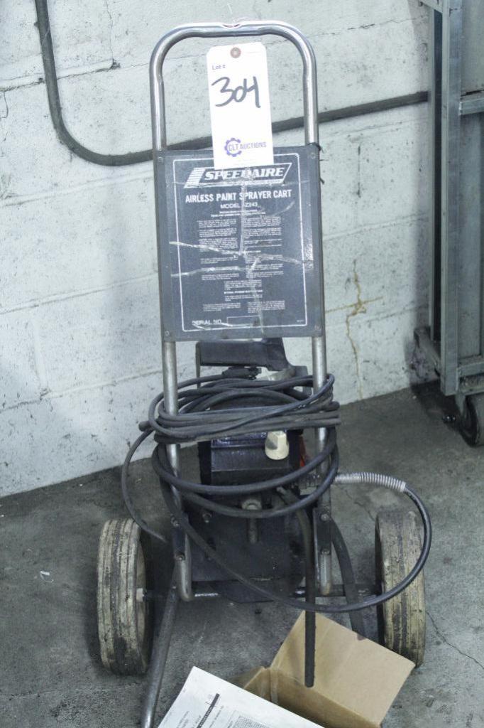 Speedaire Airless Paint Sprayer Model 4Z242A 115 V, 1 PH