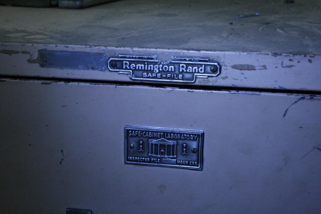 Remington Rand SafeFile Fire proof file