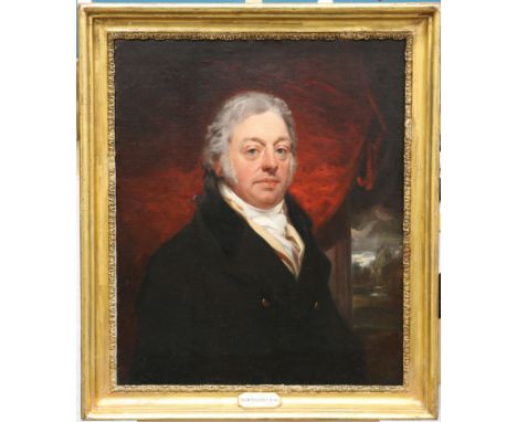 SIR WILLIAM BEECHEY (BURFORD 1753-1839 LONDON), PORTRAIT OF JOSEPH GREAVES, ESQ., oil on canvas, framed. 74.5cm by 62cm