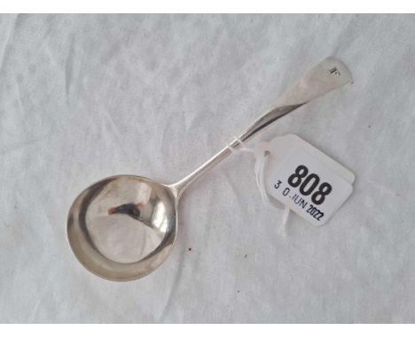 An OE pattern sauce ladle, Chester 1931, 38g