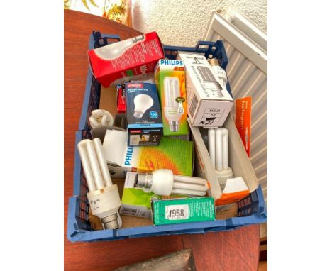 Various light bulbs etc