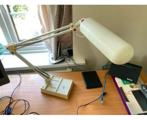 A desk lamp